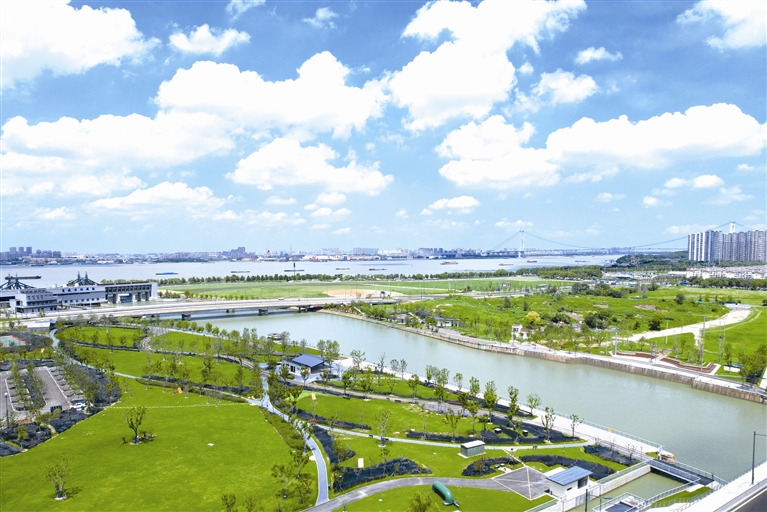 運(yùn)河公園建設(shè)提速